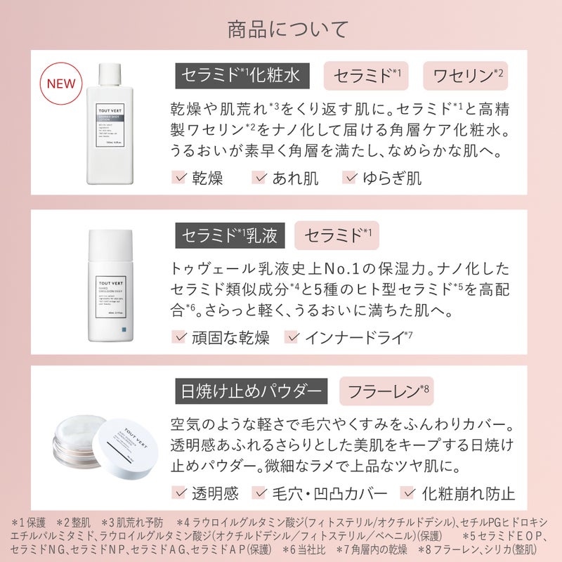 UVスキンケア限定セット | トゥヴェール